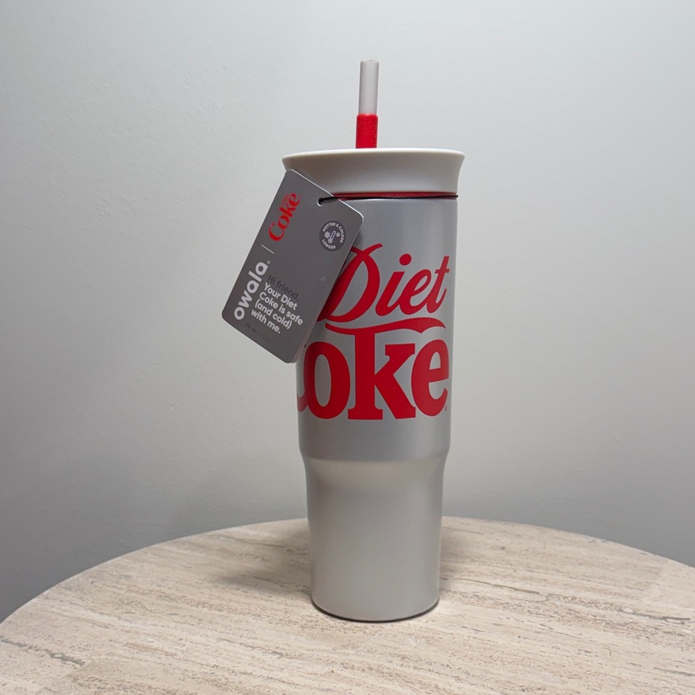 Owala Diet Coke Tumbler with Straw